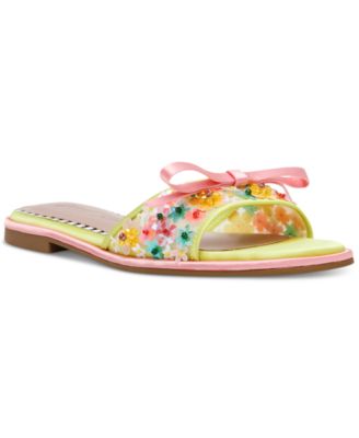 Женские босоножки-горки Betsey Johnson с цветочным рисунком Teasee 17290₽