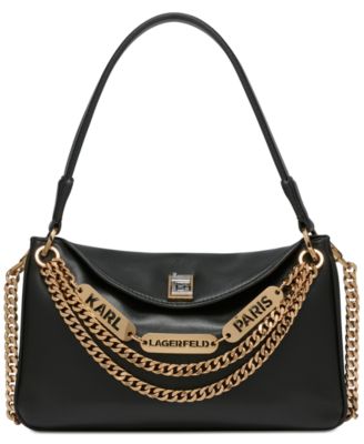 Кожаная сумка через плечо KARL LAGERFELD PARIS Nadine 53290₽
