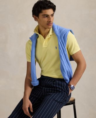 Мужская хлопковая рубашка поло классического покроя от Polo Ralph Lauren