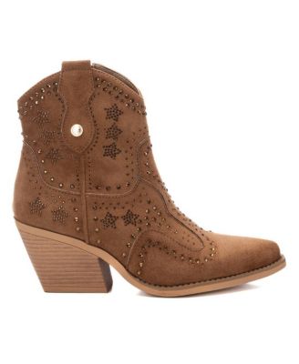 Женские итальянские замшевые ботильоны в западном стиле XTI от 27690₽