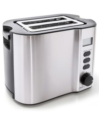 ЖК-тостер Elite Cuisine на 2 ломтика с функцией приготовления рогаликов