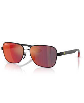 Солнцезащитные очки Ray-Ban унисекс из коллекции Scuderia Ferrari, RB8336M, черный
