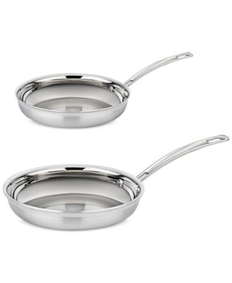 Набор сковородок Cuisinart MultiClad® Pro из нержавеющей стали на 2 предмета