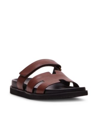 Мужские сандалии-слипоны Micah от Steve Madden коричневого цвета