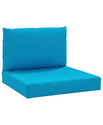 Подушки для поддонов 2 шт. светло-голубая ткань Оксфорд синий