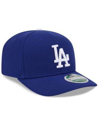 Мужская кепка с регулируемой головкой New Era Royal Los Angeles Dodgers Player Replica 9SEVENTY