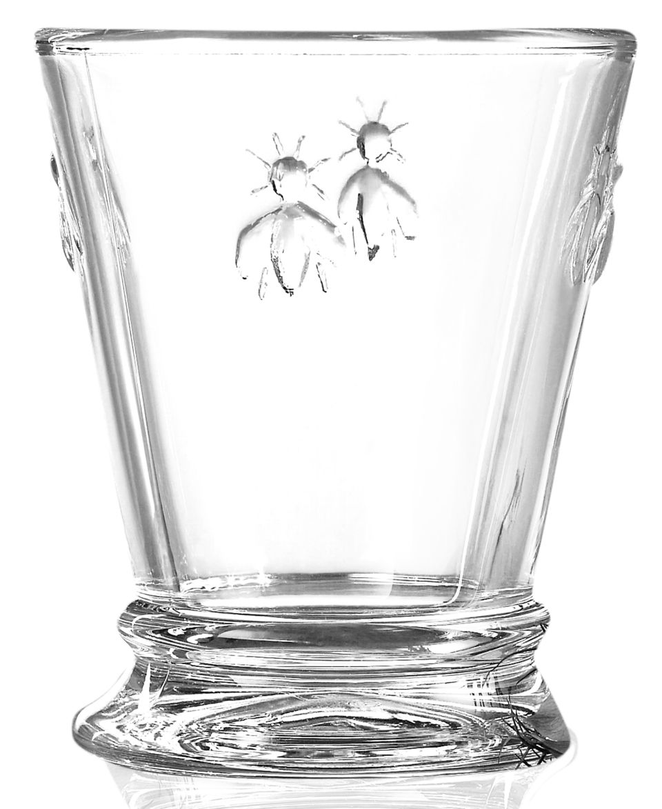 Home La Rochere Napoleonic Bee 13.5 oz. Large Drinking Glass, Set of 6