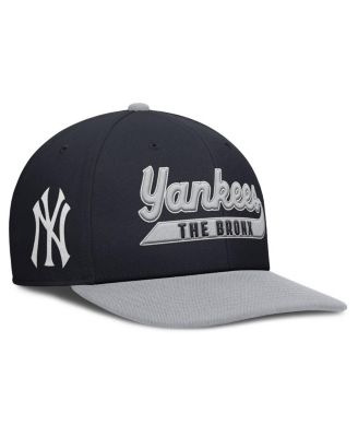 Мужская бейсболка Nike New York Yankees Pro Performance Snapback от Nike темно-серого цвета