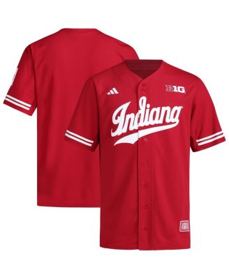 Малиновые Адидас мужские Индиана Феррана реплика Бейсбол Джерси