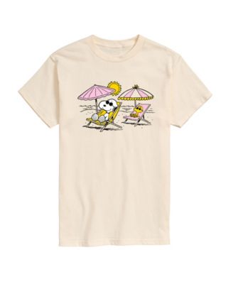 Мужская футболка AIRWAVES Peanuts Snoopy Beach Day с коротким рукавом