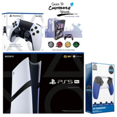 Консоль Sony PlayStation 5 Pro с доп. контроллером, белая