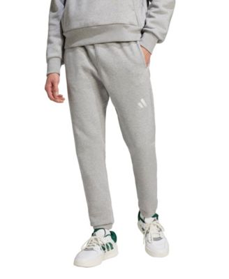 мужские флисовые зауженные брюки adidas