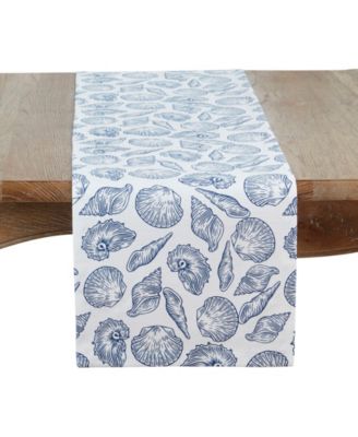 Настольная дорожка Saro Lifestyle Seaside Sea Shells, 14 