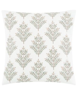 Декоративная подушка с вышивкой 