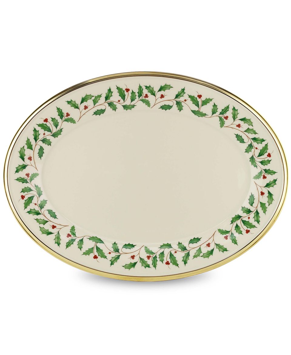 Lenox Serveware, 16 Holiday Oval Platter