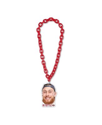 Ожерелье на большой цепочке Wincraft George Kittle San Francisco 49ers