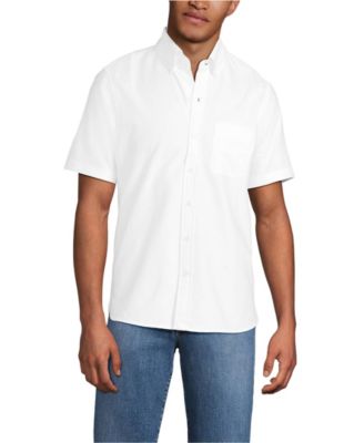 Мужская рубашка парусного такелажника из Лэндс-Энда с коротким рукавом