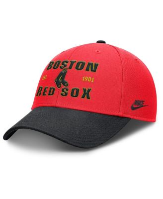 Мужская малиновая / черная бейсболка Nike Boston Red Sox Neon 90s с регулируемой посадкой multi