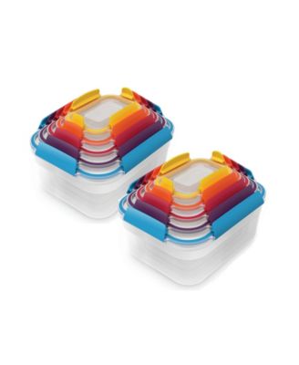 Замок Joseph Joseph Nest Lock, 20 шт. Набор контейнеров для хранения пищевых продуктов