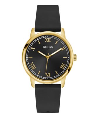 Мужские аналоговые часы GUESS из черного золота, 40 мм