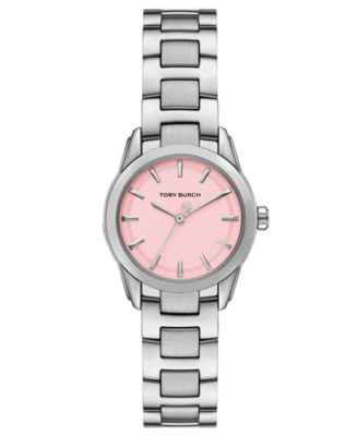 Женские часы-браслет Tory Burch The Miller из нержавеющей стали, серебро 28 мм