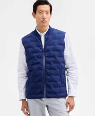 Мужской стеганый жилет Alfani Alfatech на молнии спереди, эксклюзивный для Macy's