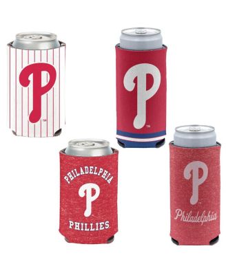 Wincraft Philadelphia Phillies Slim, 12 унций Набор для охлаждения банок, 4 упаковки
