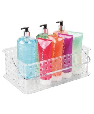 Большая складная корзина для душа IDesign, прозрачная, сделано в США