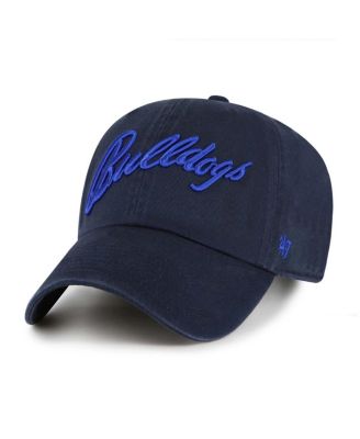 Мужская брендовая темно-синяя шляпа Fresno State Bulldogs Vault Clean Up с регулируемой шляпой синего цвета от бренда '47