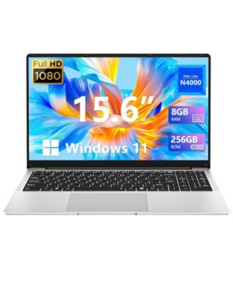 15,6-дюймовый ноутбук memzuoix, Ноутбуки с Celeron N4000, 8 ГБ SSD-накопителя LPDDR4 на 256 ГБ, IPS FHD 1920x1080, Wi-Fi + BT4.2+ Mini HDMI+ слот для карт памяти, традиционный портативный компьютер без цвета