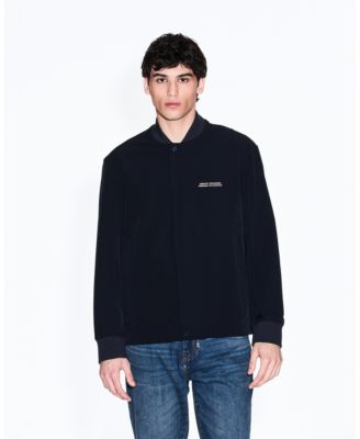 Мужская нейлоновая куртка-бомбер A|X Armani Exchange с графическим принтом
