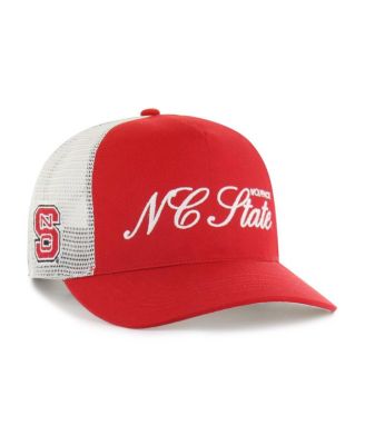 Бренд '47 Для мужчин и женщин Red NC State Wolfpack Modern Basics Foundation, Регулируемая шляпа дальнобойщика