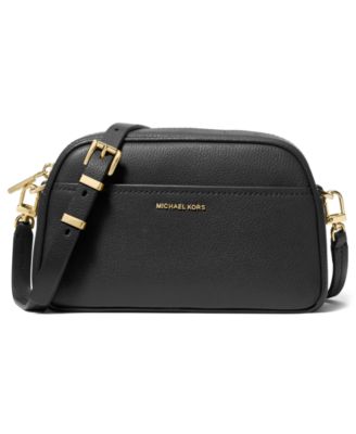 Сумка Michael Kors Jet Set для маленькой камеры через плечо черного цвета