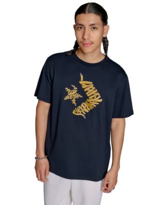 Мужская футболка Converse на шнурках с графическим принтом