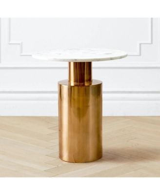 Z Gallerie 16” Металлический акцентный столик Capri