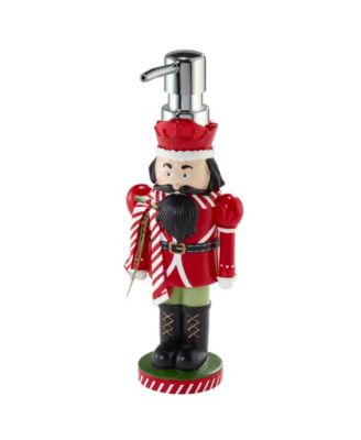 Дозатор для лосьона из смолы Avanti Peppermint Nutcracker