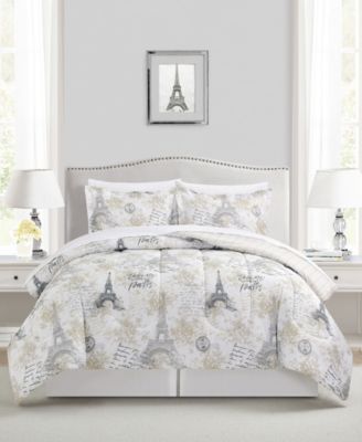 Цветочный набор Macy's Paris, 8 предметов Комплект постельного белья