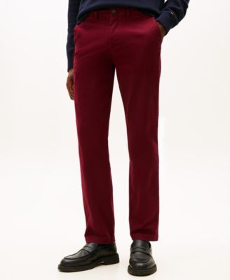 Мужские эластичные брюки-чино прямого кроя TH Flex от Tommy Hilfiger