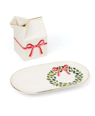 Тарелка для молочного печенья Kate Spade Be Jolly