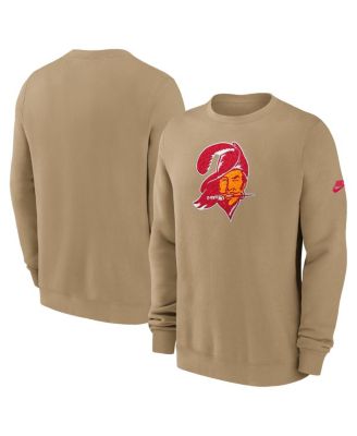 Толстовка-пуловер Nike Men's Tan Tampa Bay Buccaneers Swing Pass Rewind Club