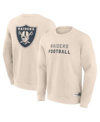 Мужская толстовка-пуловер с надписью Future Ground от Fanatics кремового цвета Las Vegas Raiders Elements