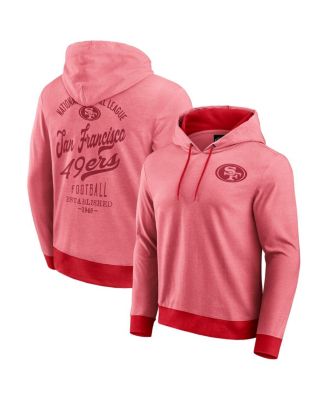 Коллекция Darius Rucker от Fanatics - мужской вязаный пуловер Scarlet San Francisco 49ers в тон толстовке с капюшоном