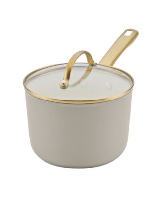 Кованая индукционная керамическая антипригарная 3-литровая кастрюля для соуса Farberware