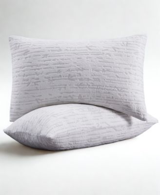 Подушка Nestl с регулируемой опорой из измельченной пены с эффектом памяти, 2 упаковки, стандартная / Queen-size