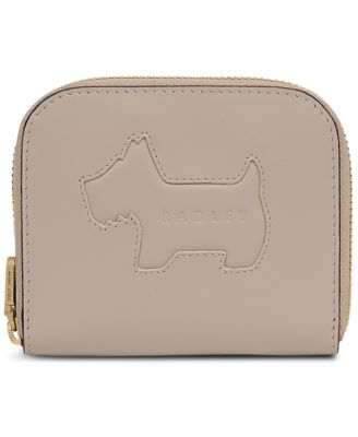 Маленький кошелек на молнии Radley London Hadley Lane коричнево-бежевого цвета