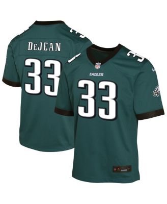 Футболка игрока Nike Big Boys and Girls Cooper DeJean Темно-зеленая Philadelphia Eagles