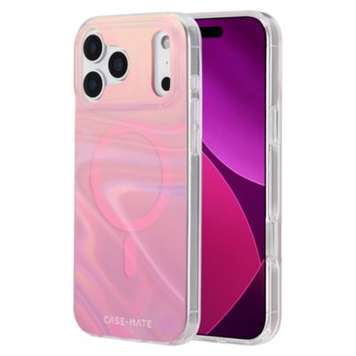 Чехол-накладка Mate Peach Soap Bubble MagSafe для Apple iPhone 17 Pro Max без цвета