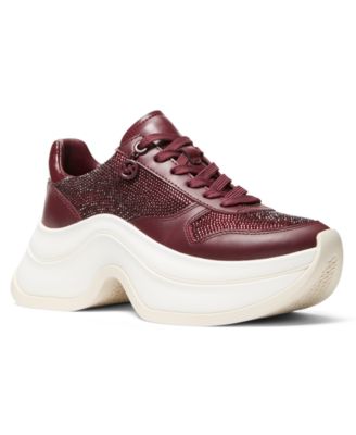 Женские кроссовки Michael Kors Arla с миндальным носком, красные