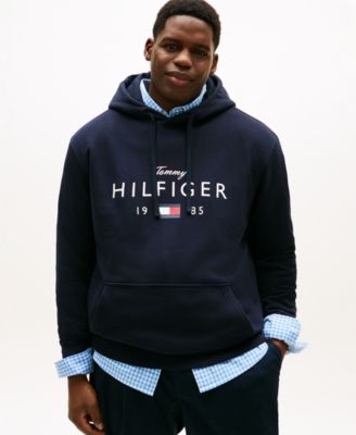 Мужская толстовка с капюшоном обычного покроя от Tommy Hilfiger Big & Tall
