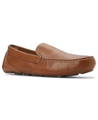 Мужские мокасины Sperry Davenport с круглым носком коричневого цвета